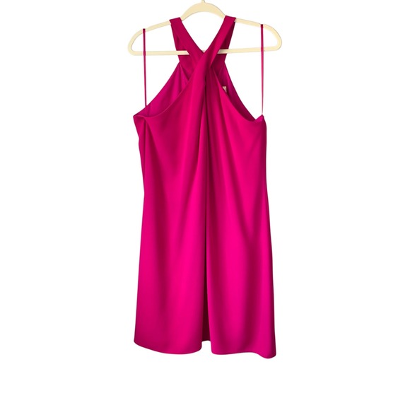 Katherine Kelly Dresses & Skirts - Katherine Kelly Pink Halter Dress Sleeveless Party Cocktail Size 12
